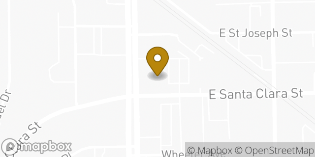 Map showing the location of REI in Arcadia, CA 91006