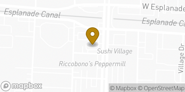 Map showing the location of McDonald's in Metairie, LA 70002