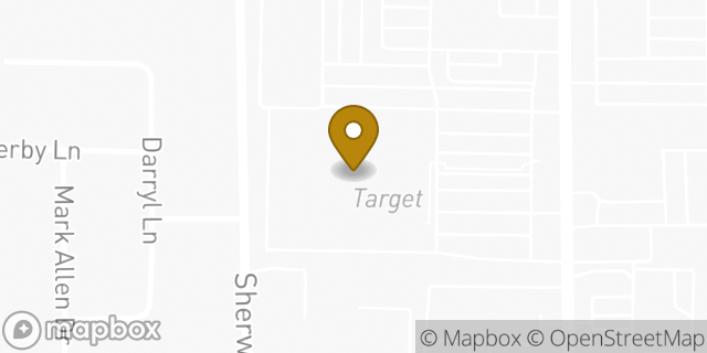 Map showing the location of Target in Modesto, CA 95350