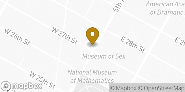 Map showing the location of Chipotle Mexican Grill in New York, NY 10001