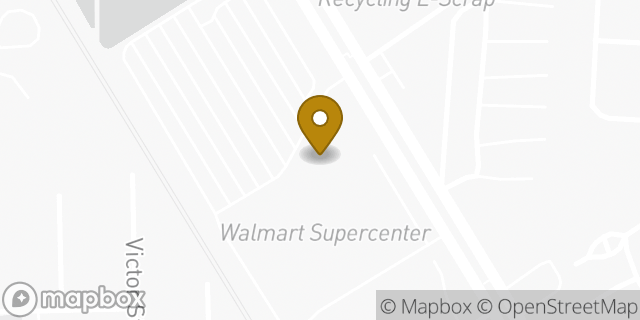 Map showing the location of Walmart in Jacksonville, FL 32207