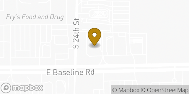 Map showing the location of Walgreens in Phoenix, AZ 85042