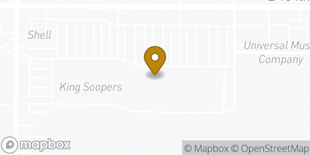 Map showing the location of Planet Fitness in Thornton, CO 80233