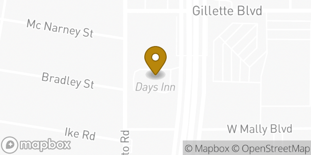Map showing the location of Days Inn San Antonio at Palo Alto in San Antonio, TX 78224