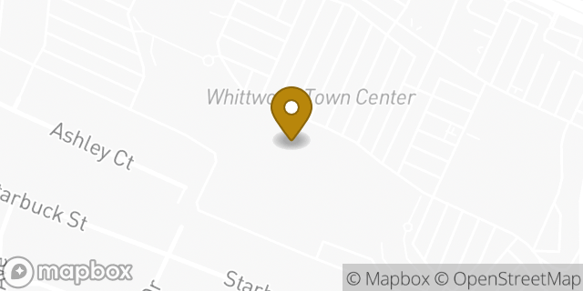 Map showing the location of Target in Whittier, CA 90603