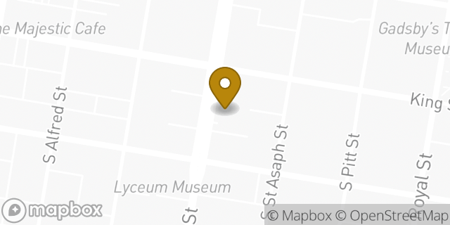 Map showing the location of Citibank in Alexandria, VA 22314