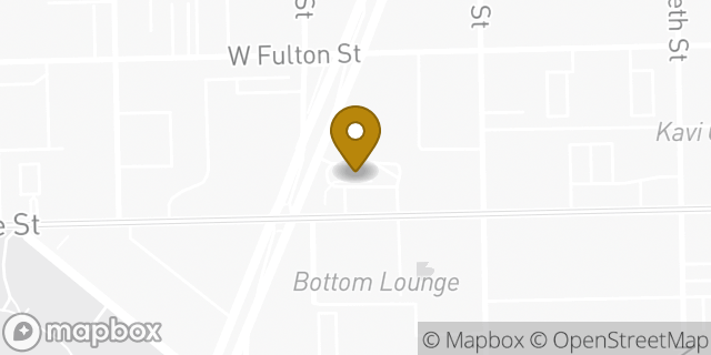 Map showing the location of McDonald's in Chicago, IL 60607