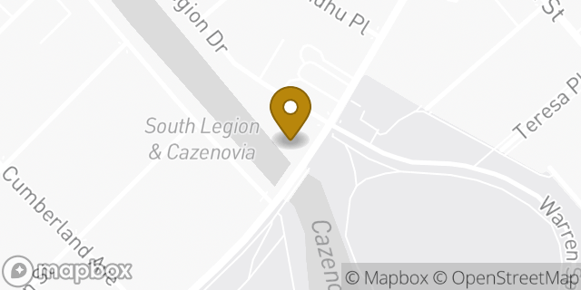 Map showing the location of American Legion in Buffalo, NY 14210