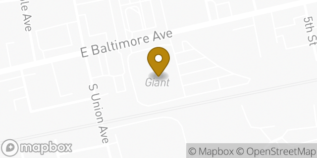 Map showing the location of Coinme in Lansdowne, PA 19050