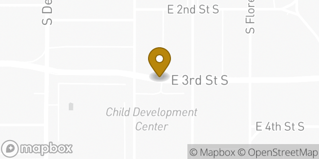 Map showing the location of University of Tulsa KinderCare in Tulsa, OK 74104