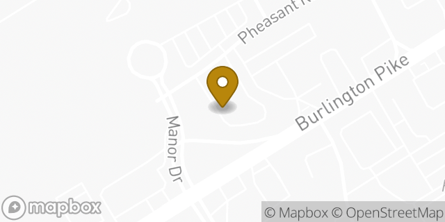 Map showing the location of CVS Pharmacy in Delran Twp, NJ 08075
