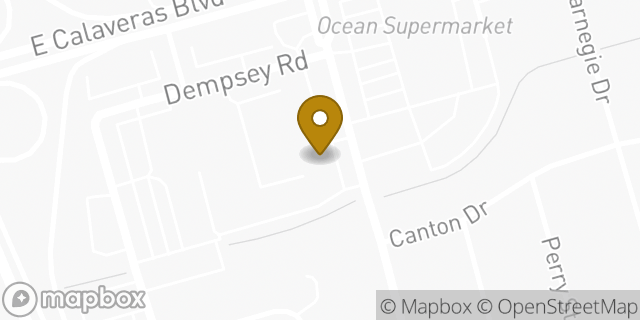 Map showing the location of ATM 7ELEVEN-FCTI in Milpitas, CA 95035