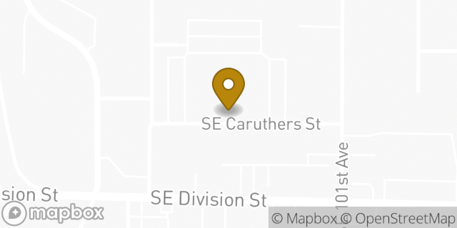 Map showing the location of The Church of Jesus Christ of Latter-day Saints in Portland, OR 97216