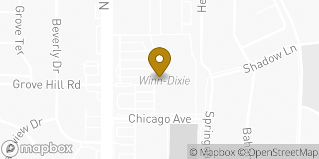 Map showing the location of Winn-dixie in Temple Terrace, FL 33617