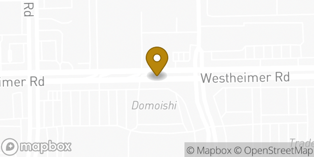 Map showing the location of Starbucks in Houston, TX 77077