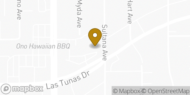 Map showing the location of Planet Fitness in Temple City, CA 91780