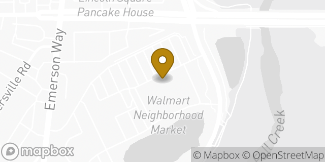 Map showing the location of Walmart Neighborhood Market in Indianapolis, IN 46226