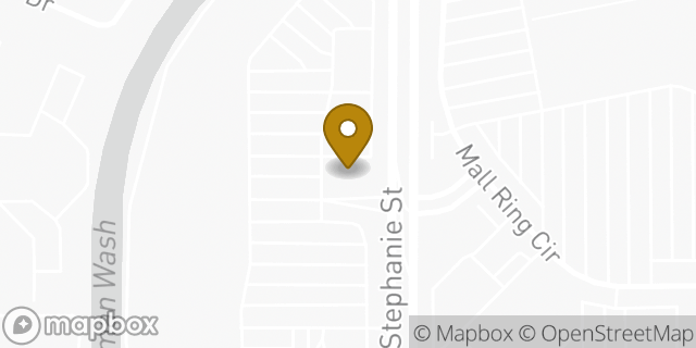 Map showing the location of LongHorn Steakhouse in Henderson, NV 89014