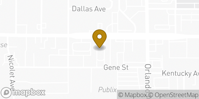 Map showing the location of McDonald's in Winter Park, FL 32789