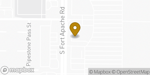 Map showing the location of Panera Bread in Las Vegas, NV 89148