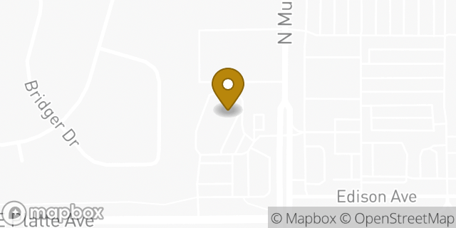 Map showing the location of Rodeway Inn in Colorado Springs, CO 80915