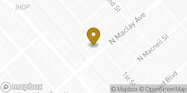 Map showing the location of Subway in San Fernando, CA 91340