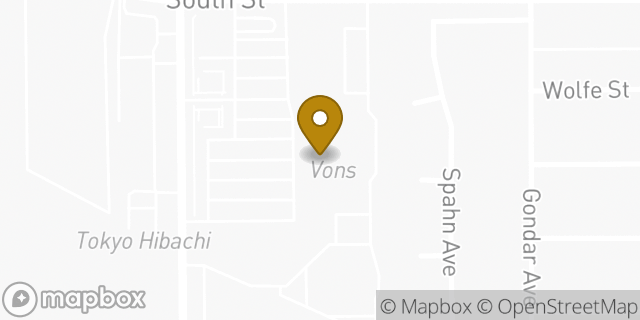 Map showing the location of Vons in Lakewood, CA 90713