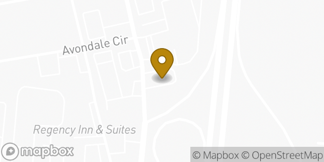 Map showing the location of McDonald's in Nashville, TN 37207