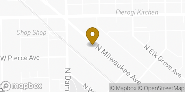 Map showing the location of Levi's in Chicago, IL 60622