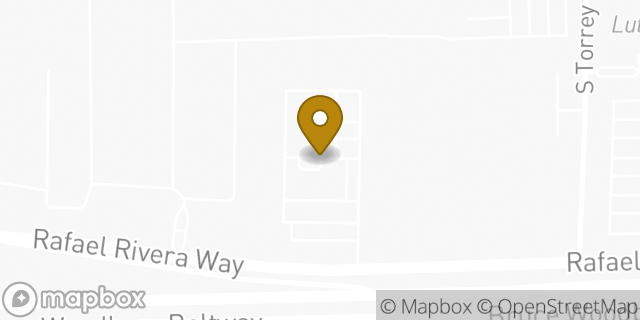 Map showing the location of Enterprise in Las Vegas, NV 89118