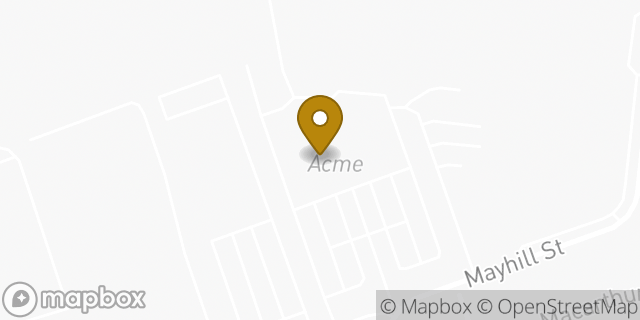 Map showing the location of ACME Markets in Saddle Brook, NJ 07663
