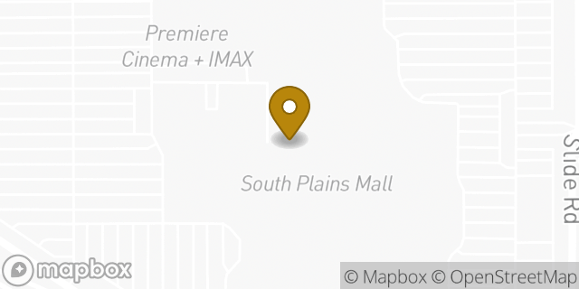 Map showing the location of Oakley in Lubbock, TX 79414