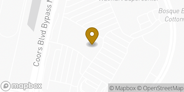 Map showing the location of Staples in Albuquerque, NM 87114