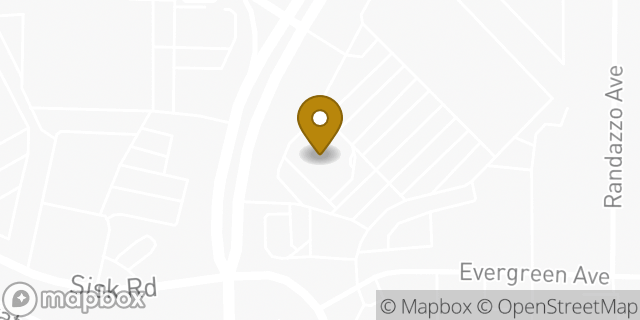 Map showing the location of FedEx ShipSite in Modesto, CA 95350