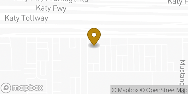 Map showing the location of Buffalo Wild Wings in Houston, TX 77024