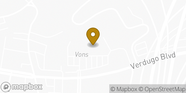 Map showing the location of CVS Pharmacy in Montrose, CA 91020