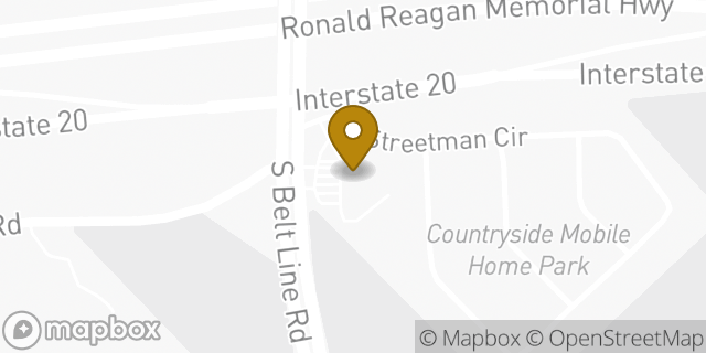 Map showing the location of Subway in Dallas, TX 75253