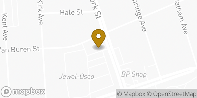 Map showing the location of The UPS Store in Elmhurst, IL 60126