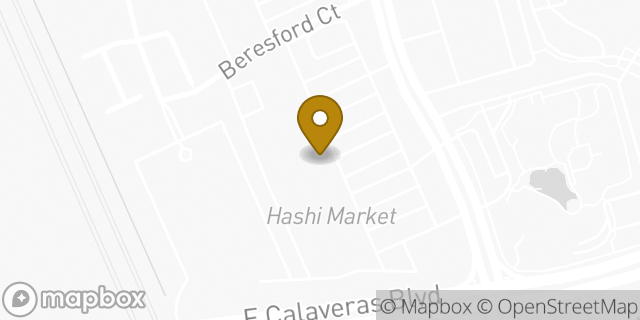 Map showing the location of Chase Bank in Milpitas, CA 95035