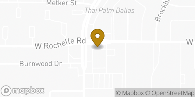 Map showing the location of CVS Pharmacy in Irving, TX 75062