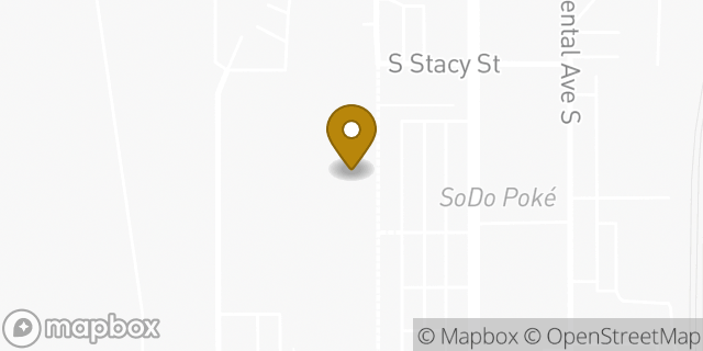 Map showing the location of Starbucks in Seattle, WA 98134