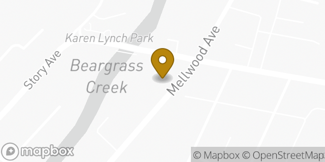 Map showing the location of Amazon Locker - Susana in Louisville, KY 40206