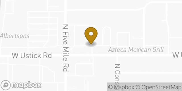 Map showing the location of Walgreens in Boise, ID 83704
