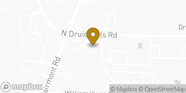Map showing the location of Papa John's Pizza in Decatur, GA 30033