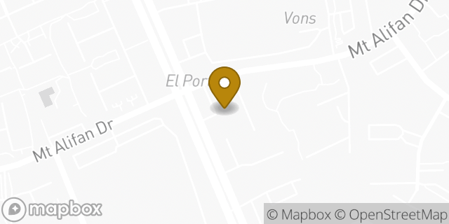 Map showing the location of Papa John's Pizza in San Diego, CA 92111