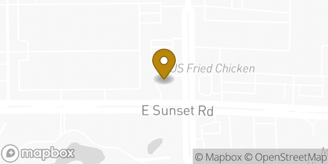 Map showing the location of Subway in Las Vegas, NV 89120