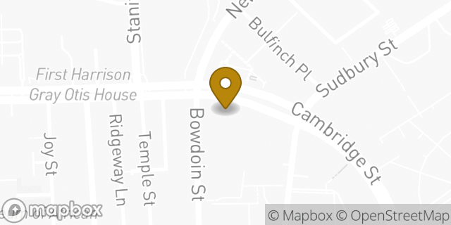 Map showing the location of ATM Target in Boston, MA 02114
