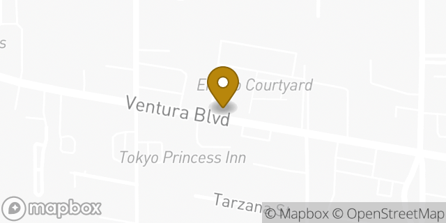 Map showing the location of Target in Encino, CA 91316