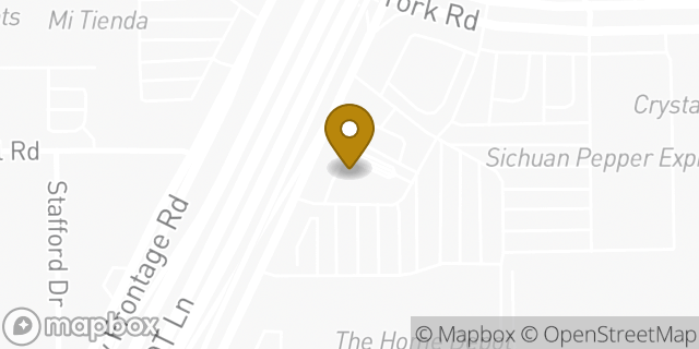 Map showing the location of Bank Of America in Houston, TX 77093