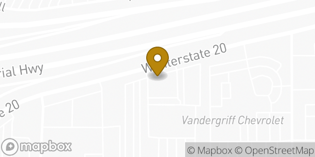 Map showing the location of AutoNation Ford Arlington in Arlington, TX 76017